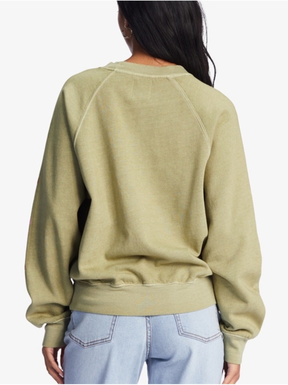 Billabong Here We Go Crewneck Sweatshirt Medium - Picture 2 of 9